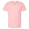 1003 Unisex V-Neck Tee - Pink