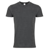 1003 Unisex V-Neck Tee - Charcoal Heather