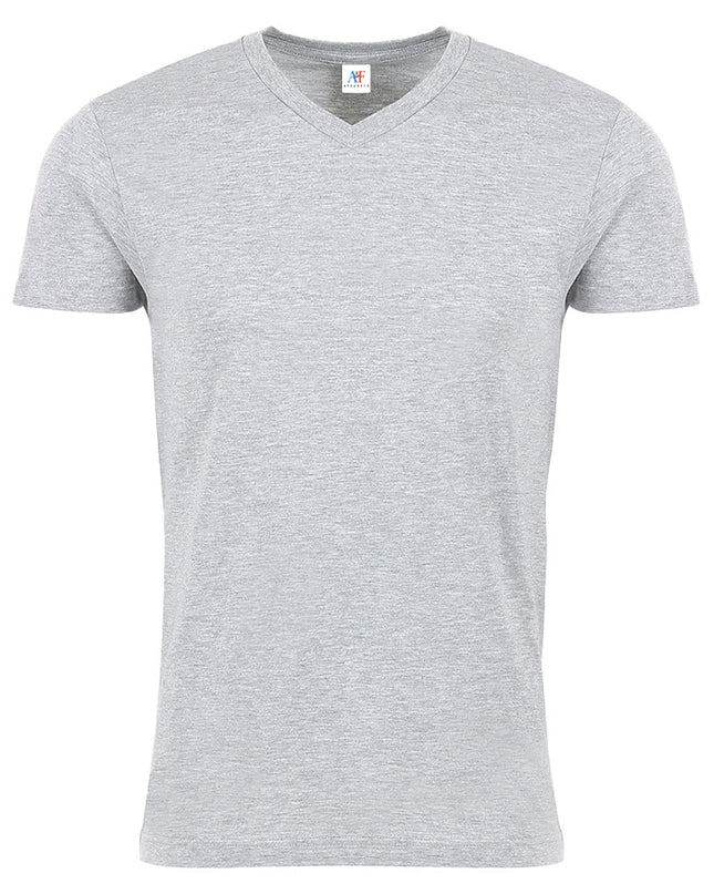 1003 Unisex V-Neck Tee - Sports Grey