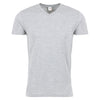 1003 Unisex V-Neck Tee - Sports Grey