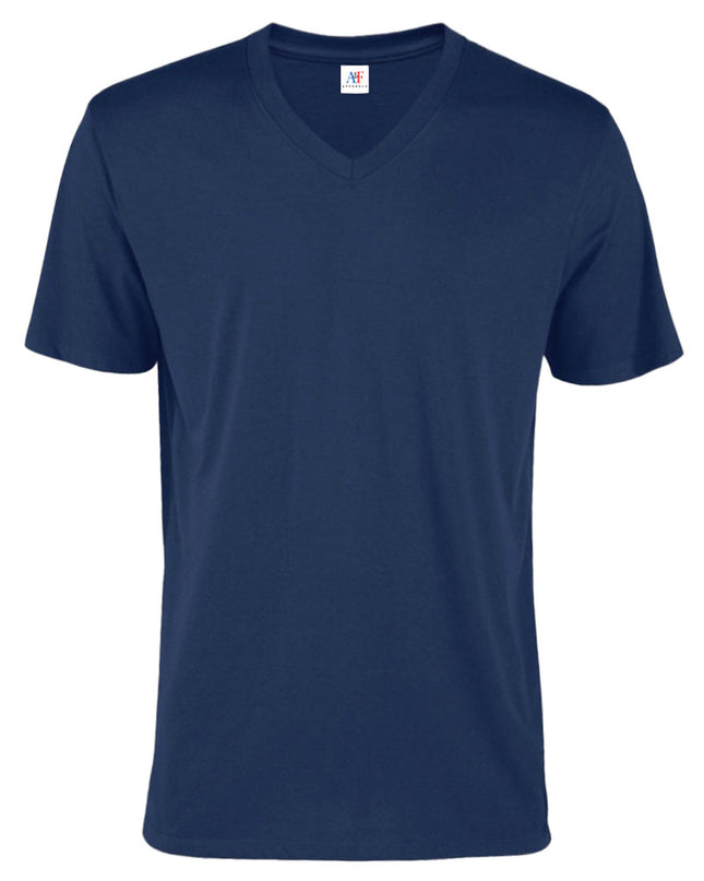 1003 Unisex V-Neck Tee - Navy