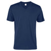 1003 Unisex V-Neck Tee - Navy