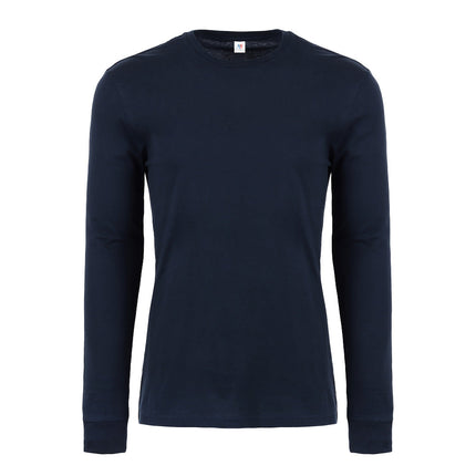 1004 Premium Long Sleeve Tee - Navy