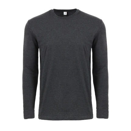 1004 Premium Long Sleeve Tee - Charcoal