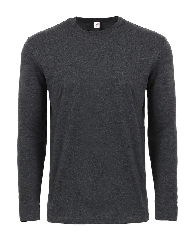 1004 Premium Long Sleeve Tee - Charcoal