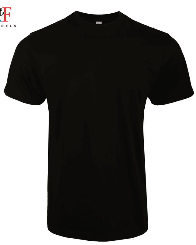 1008 Adults Heavy Weight T-Shirt - Black - AF APPARELS(USA)