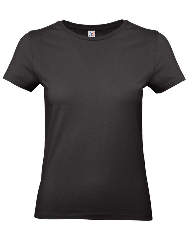 1005 Women's Fit Tee 4.3 Oz - Black Color - AF APPARELS(USA)