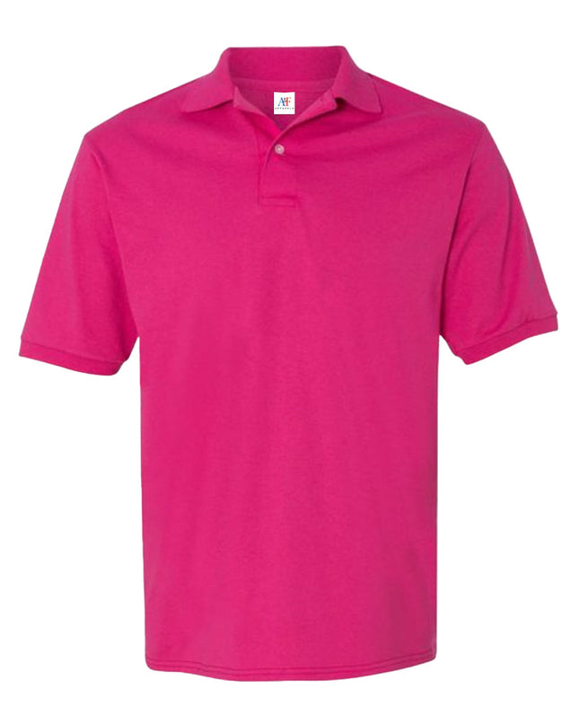 8000 Premium Polo Tee - Pink