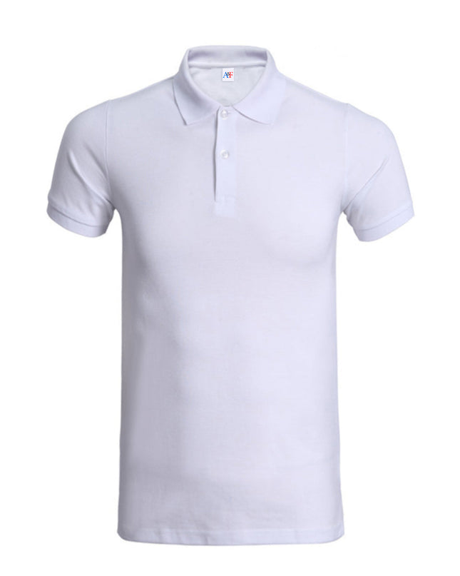 8000 Adults Performance Polo 6 Oz - White Color - AF APPARELS(USA)