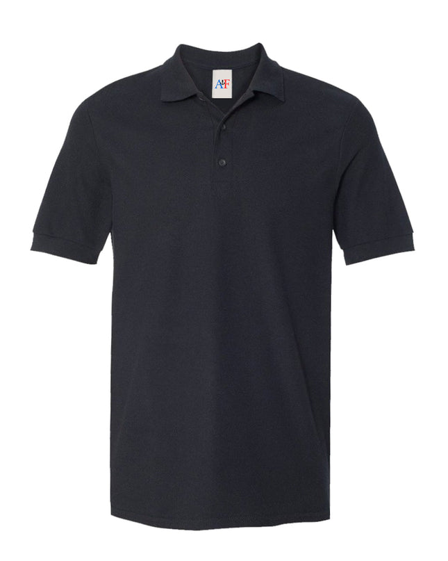 8000 Adults Performance Polo 6 Oz - Black Color - AF APPARELS(USA)