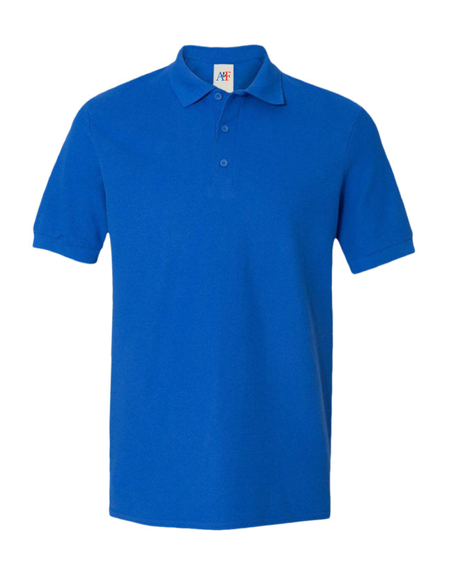 8000 Adults Performance Polo 6 Oz - Royal Color - AF APPARELS(USA)