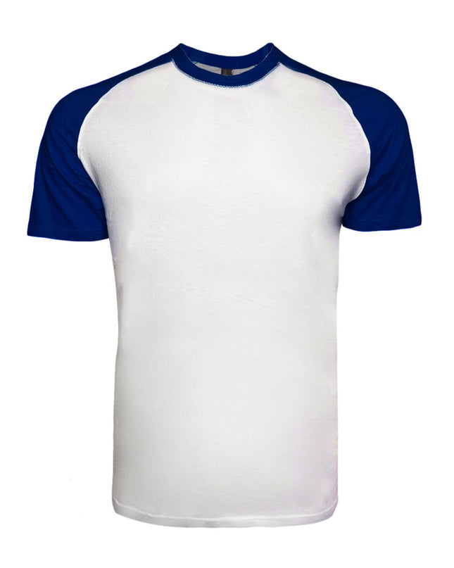 1101 - Youth Baseball Tee - Royal Blue/White Color - AF APPARELS(USA)