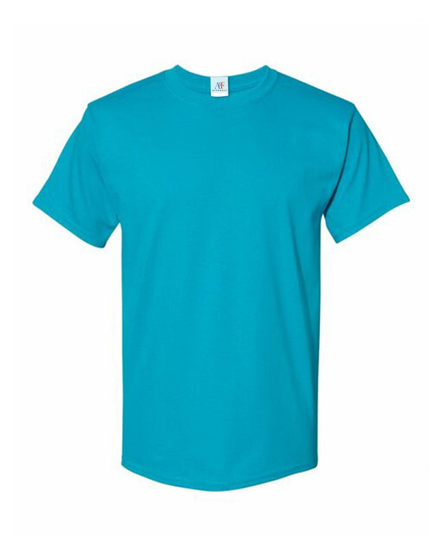 1001 Adult Value Tee 4.3 Oz - Teal Color (Most Popular Printers Tee) - AF APPARELS(USA)