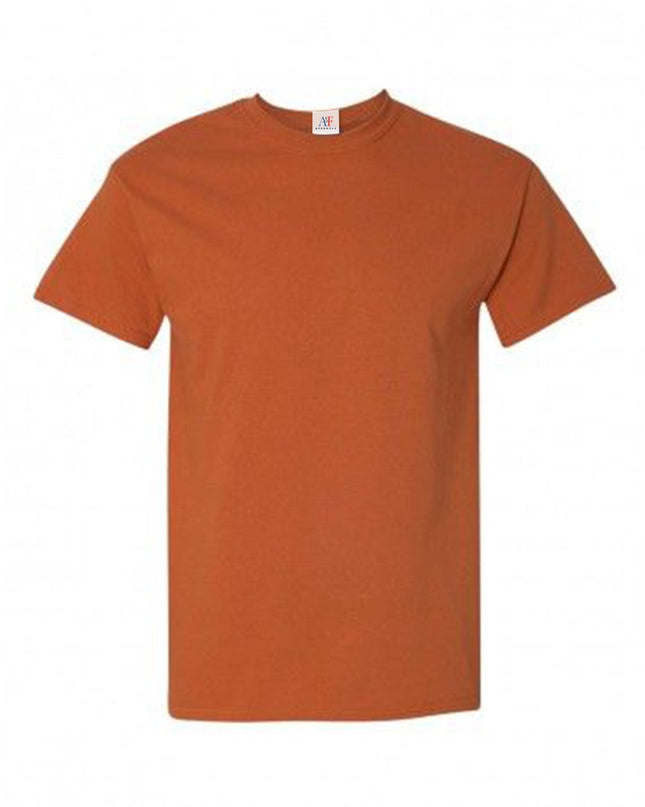 1001 Adult Value Tee 4.3 Oz - Rust Color (Most Popular Printers Tee) - AF APPARELS(USA)