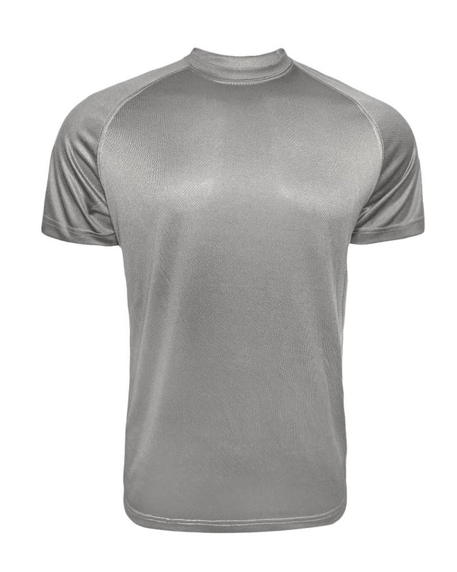 1102-Adult Polyester Tee - Charcoal Grey Color - AF APPARELS(USA)