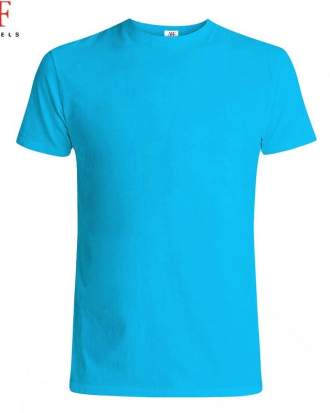 1001 Adult Value Tee 4.3 Oz - Turquoise Color (Most Popular Printers Tee) - AF APPARELS(USA)