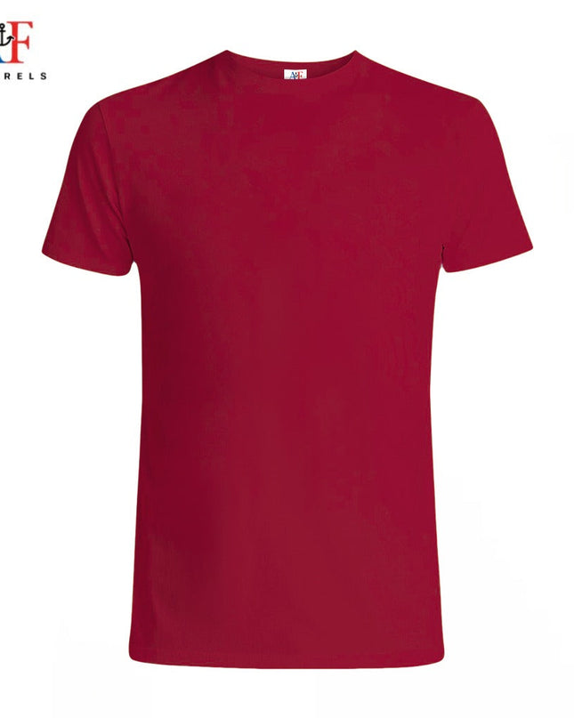 1001 Adult Value Tee 4.3 Oz - Maroon Color (Most Popular Printers Tee) - AF APPARELS(USA)