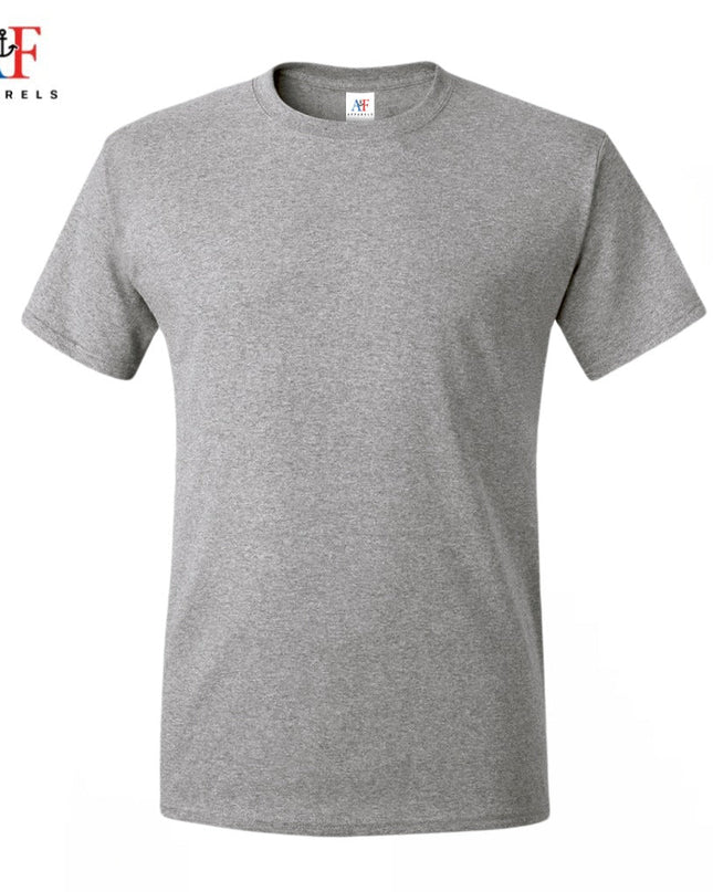 1001 Adults Value Tee 4.3 Oz - Sports Grey Color ( Most Popular Printers Tee ) - AF APPARELS(USA)