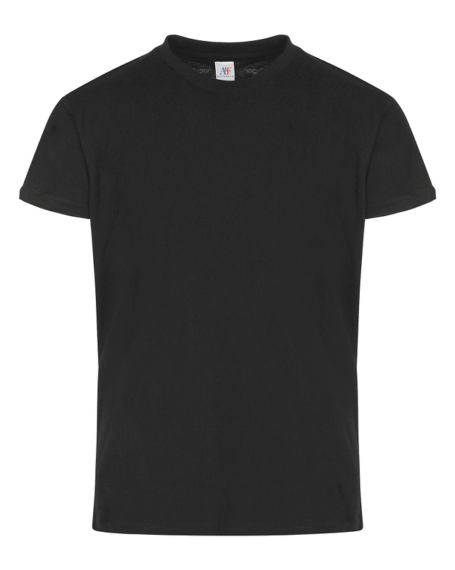 1007-Youth Premium Tee - Black Color - AF APPARELS(USA)